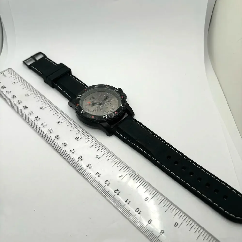 Black & Gray Beverly Hills Pollo Club Men Watch